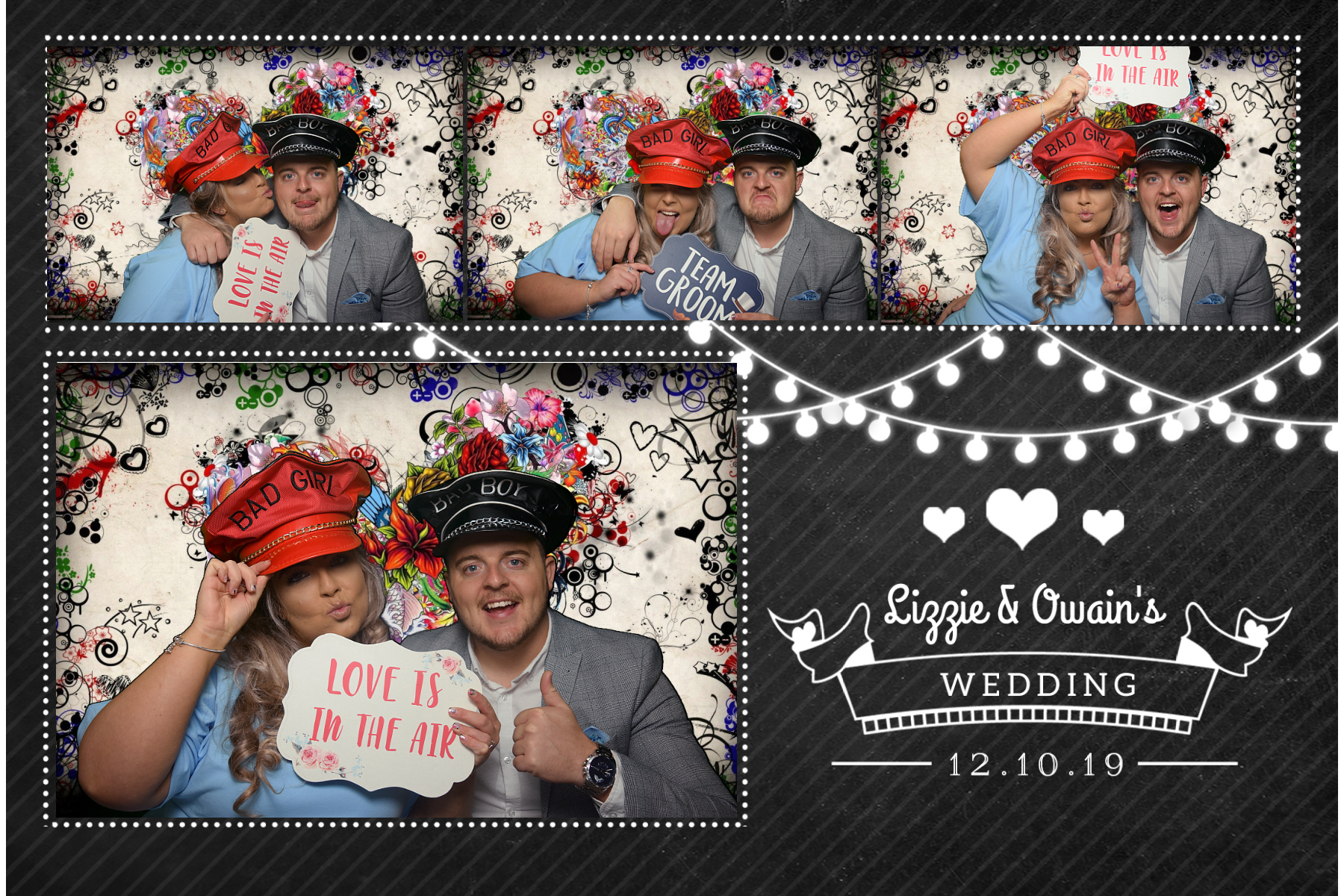 Lizzie & Owain | View more photos from the event at gallery.blissbooth.co.uk/u/BlissBooth/Lizzie-Owain